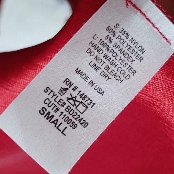 Blue Blush Halter Bow Dress Size Small S Holiday Fancy Sexy Red Open Back Fancy - Picture 6 of 6